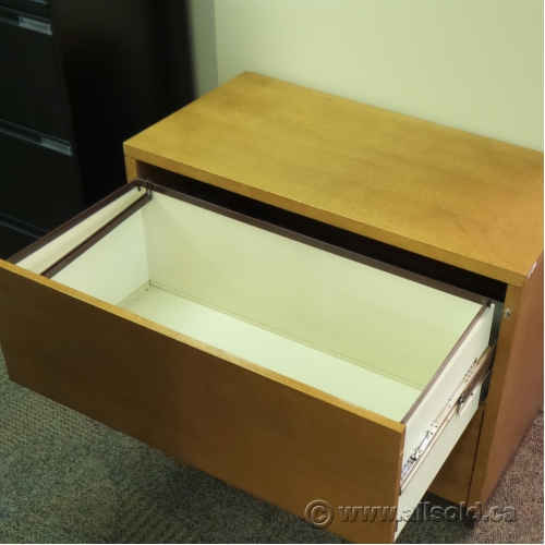 Medium Oak 2 Drawer Lateral File Locking Allsold.ca Buy